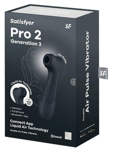Satisfyer Pro 2 Gen 3 Connect App Black 1